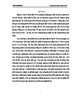 Luận văn Nghiên cứu tính kháng thuốc ở một số loài muỗi truyền bệnh tại Việt Nam