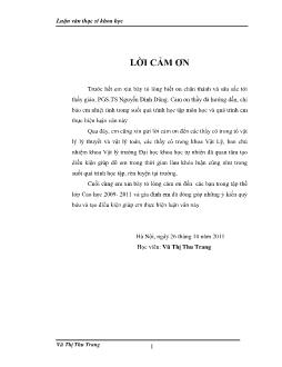 Luận văn Tán xạ hạt nhân của các nơtron phân cực trên mặt tinh thể có các hạt nhân phân cực trong điều kiện có phản xạ