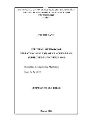 Spectral method for vibration analysis of cracked beam subjected to moving load