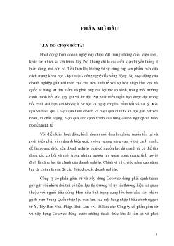 Luận văn Giải pháp nâng cao năng lực tài chính tại Công ty cổ phần Gốm sứ và Xây dựng Cosevco