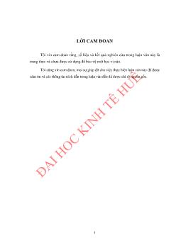 Luận văn Nâng cao chất lượng dịch vụ khách hàng tại Công ty Bảo hiểm Bưu điện (PTI) Khu vực Bình Trị Thiên