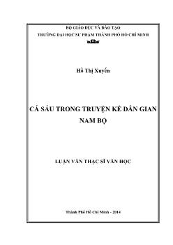 Luận văn Cá sấu trong truyện kể dân gian nam bộ