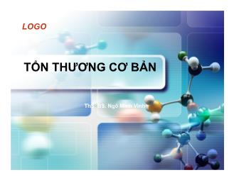 Bài giảng Tổn thương cơ bản - Ngô Minh Vinh