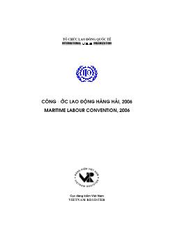 Công ước lao động Hàng hải, 2006