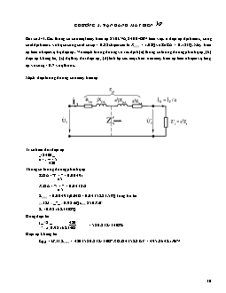 Giáo trình Máy biến áp - Chương 3: Vận hành máy biến áp
