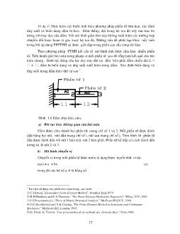 Giáo trình Phương pháp phần tử hữu hạn - Chương 1: Phương pháp phần tử hữu hạn (Phần 2)