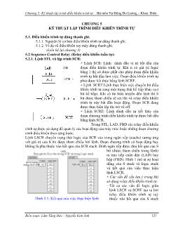 Giáo trình Tự động - Đo lường - Chương 5: Kỹ thuật lập trình điều khiển trình tự