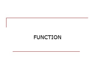 Bài giảng SQL - Chương 5: Function