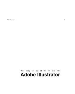 Giáo trình Adobe Illustrator