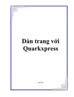 Giáo trình Dàn trang với Quarkxpress