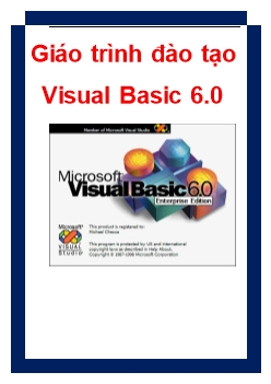 Giáo trình Đào tạo Visual Basic 6.0