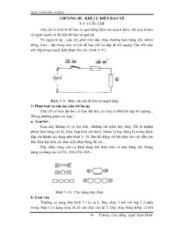 Giáo trình Khí cụ điện (Phần 2)