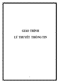 Giáo trình môn học Lý thuyết thông tin