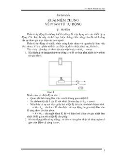 Giáo trình môn Phân tử tự động (Phần 1)