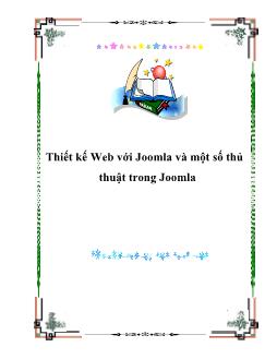 Giáo trình Thiết kế Web với Joomla và một số thủ thuật trong Joomla