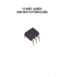 Giáo trình Vi điều khiển (Microcontroller)
