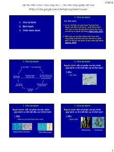 Bài giảng Bệnh cây đại cương - Phần 1: Đại cương - Bài 3, Phần a: Sinh thái bệnh cây và phòng trừ
