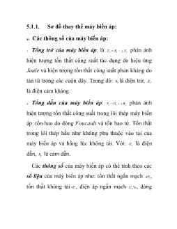 Giáo án môn Công nghệ Lớp 8 - Bài: Máy biến áp