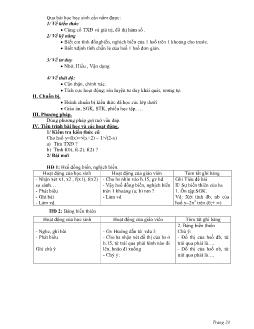 Giáo án Toán Lớp 10 - Bài 2: Hàm số y=ax+b