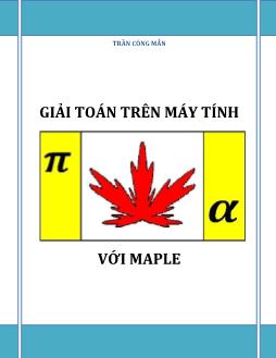 Giáo trình Giải toán trên máy tính (Phần 1)