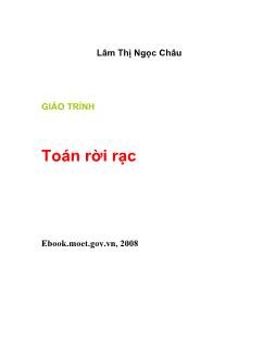 Giáo trình Toán rời rạc (Phần 1)