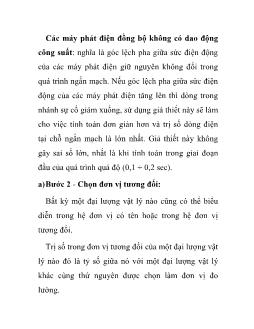 Tài liệu Các máy phát điện đồng bộ không có dao động công suất