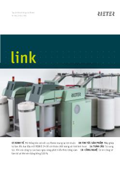 Tạp chí dành cho khách hàng của hệ thống kéo sợi xơ ngắn Rieter - Link no 66