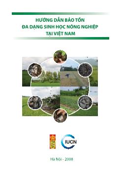Hướng dẫn bảo tồn đa dạng sinh học nông nghiệp tại Việt Nam