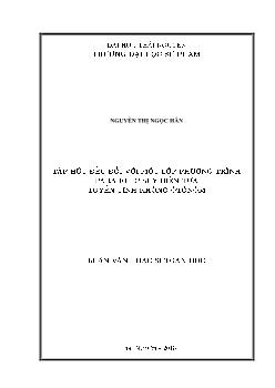 Luận văn Tập hút đều đối với một lớp phương trình parabolic suy biến tựa tuyến tính không ôtônôm