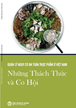 Quản lý nguy cơ an toàn thực phẩm ở Việt Nam nhung thách thúc và cơ hội
