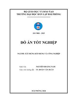 Đồ án Thiết kế xây dựng công trình Trụ sở làm việc trường Đại học Công Đoàn Hà Nội