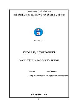 Khóa luận Giải pháp nâng cao chất lượng dịch vụ vui chơi giải trí tại khu du lịch quốc tế Tuần Châu Hạ Long