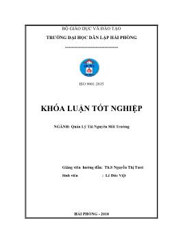 Luận án Đánh giá kế hoạch sử dụng đất 5 năm (2011 - 2015) và phương án quy hoạch sử dụng đất đến năm 2020 huyện Hoành Bồ, tỉnh Quảng Ninh