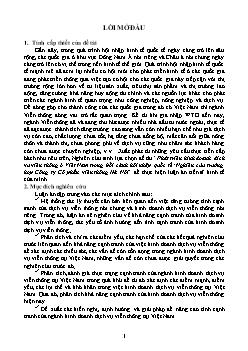 Phát triển kinh doanh dịch vụ viễn thông ở Việt Nam trong bối cảnh hội nhập quốc tế: Nghiên cứu trường hợp Công ty Cổ phần viễn thông Hà Nội