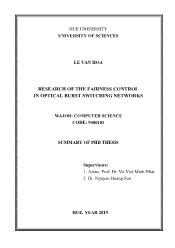 Research of the fairness control in optical burst switching networks