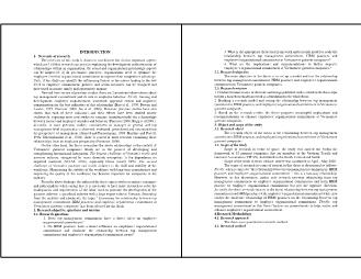 Examining the relationship between top management commitment, HRM practices and employee organization commitment at Vietnamese garment companie