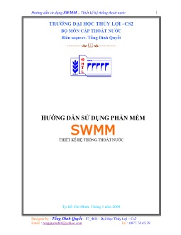 Tài liệu Hướng dẫn sử dụng phần mềm SWMM