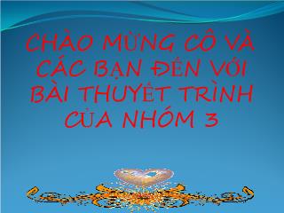 Bài thuyết trình Tài nguyên khoáng sản Việt Nam