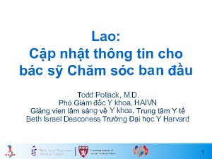 Lao - Cập nhật thông tin cho bác sỹ chăm sóc ban đầu